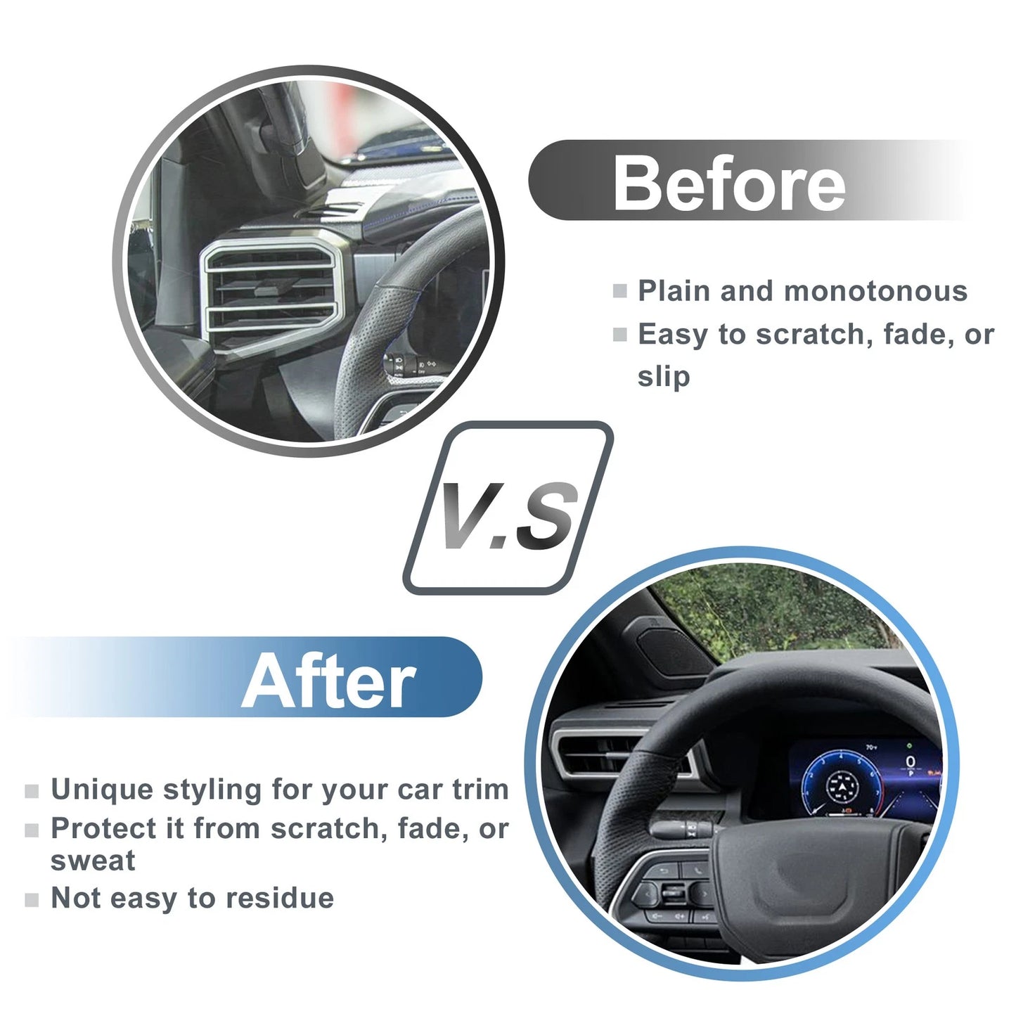 Air Condition Outlet Vent Trim Cover Frame  for Toyota Tacoma (2024-2025)