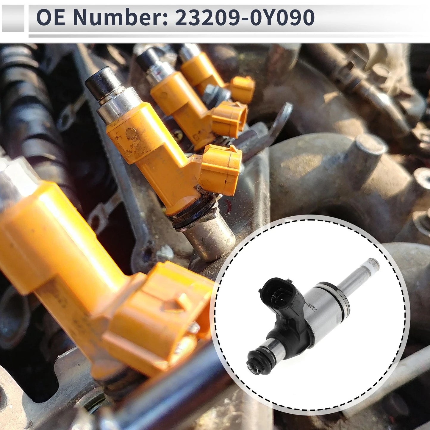 Fuel Injector for Toyota Corolla 1.2T 9NR (2016-2023) - 1 x Black Injector