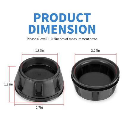Wheel Center Caps 4 x for Honda Pioneer (2014–2023)