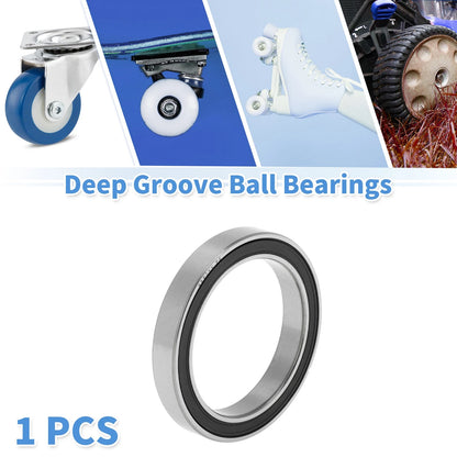 35x47x7mm Deep Groove Ball Bearings P5 for Scooter Skateboard Wheel