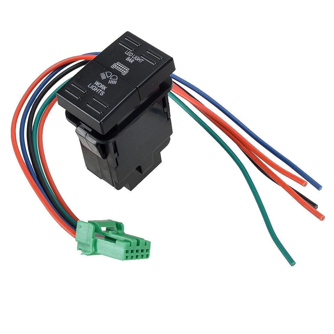 LED Work Light & Dual Push Button Switch for Ranger PX (2011-2021)