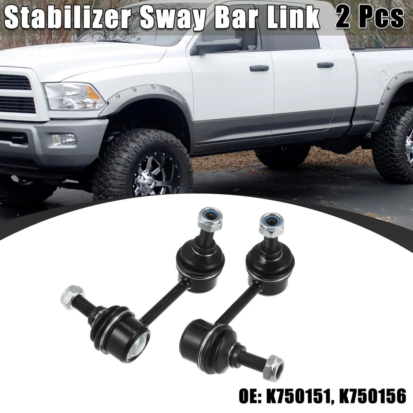 2 x Rear Stabilizer Sway Bar Links for Honda CR-V (2007-2016)