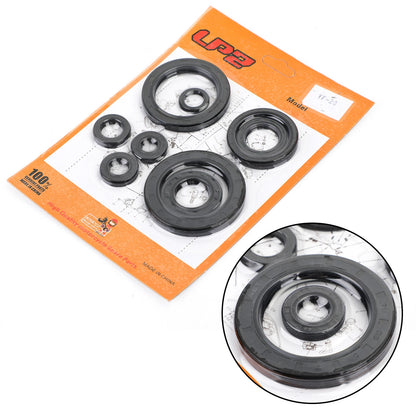 9 Piece Shaft Seal Set for Honda CRF450X (2005-2009, 2012-2017)