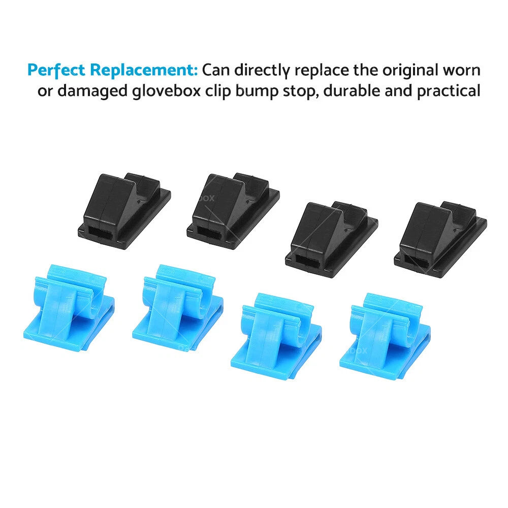 8 x Glove Box Hinge Clips & Bumpers for Holden Commodore VY VZ WK WL