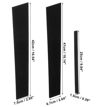 6 x Car Door Cover Trim Pillar Post Stickers for Honda Civic (2016-2021)