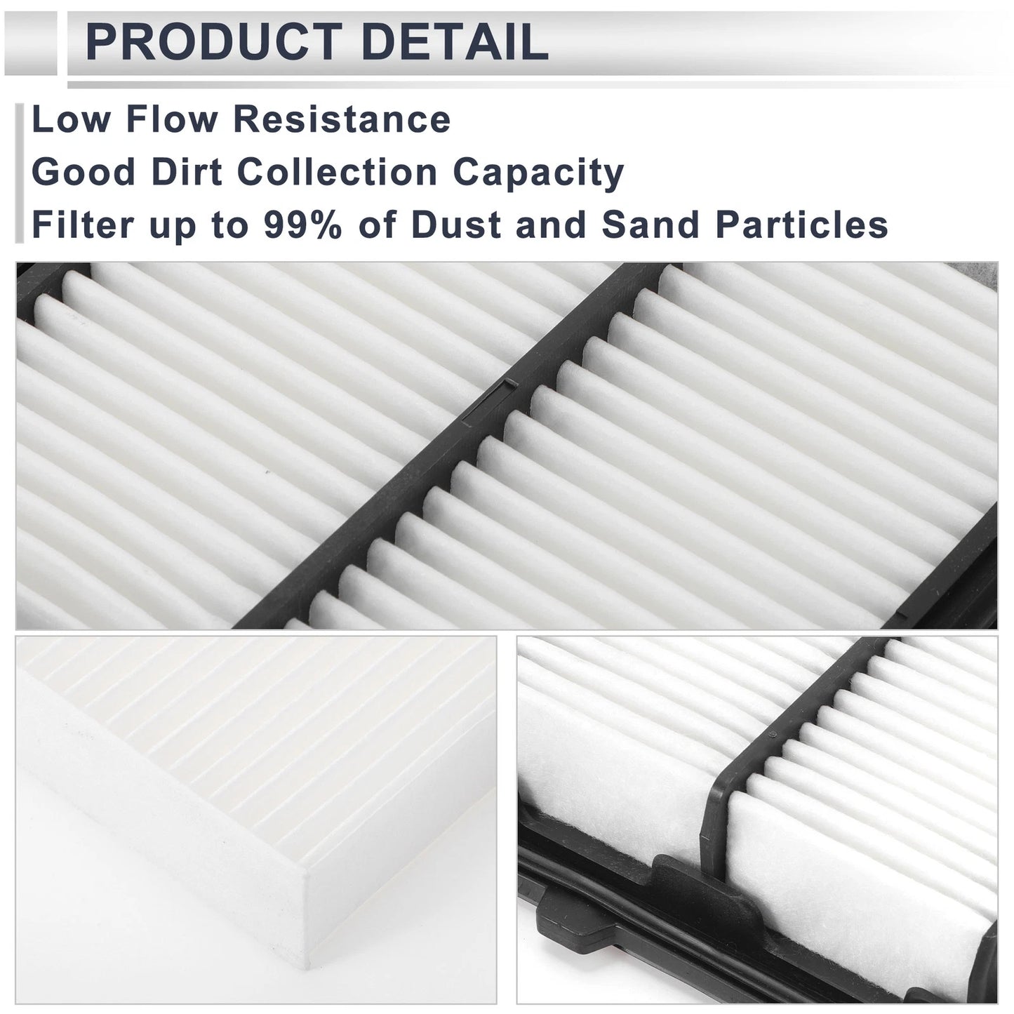 Engine Cabin Air Filter Combo for Honda Insight 1.3L (2010-2014)