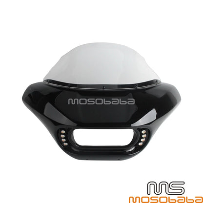 LED DRL Headlight Fairing for Harley Softail Fat Bob FXFB (2018-2023)
