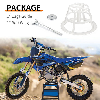 Air Filter Cage Guide & Bolt Wing Kit for Yamaha YZ85 (2002-2024)