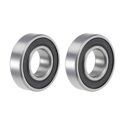 Ball Bearing 15x32x9mm Double Sealed ABEC-1 Bearings 2pcs