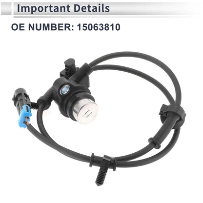 ABS Wheel Speed Sensor for Chevrolet Avalanche 1500 (04-06)