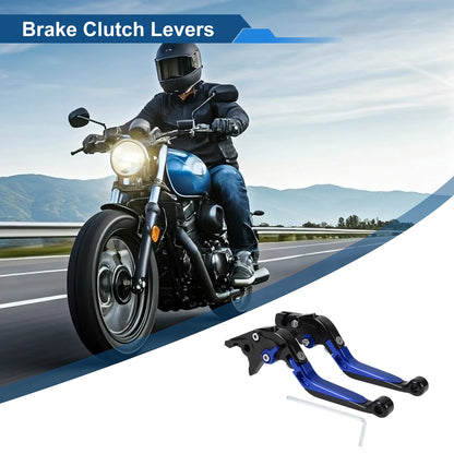 1 x Adjustable Brake Clutch Levers for Yamaha YZF R1 (2002–2003)