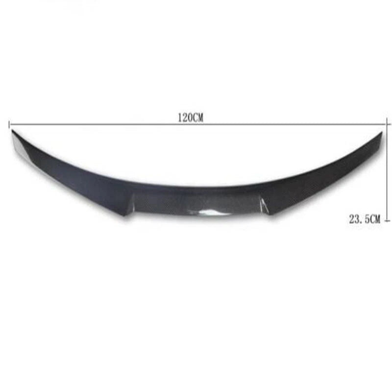 M4 Style Carbon Fiber Rear Trunk Spoiler for BMW E82 1 Series Coupe (2007-2013)