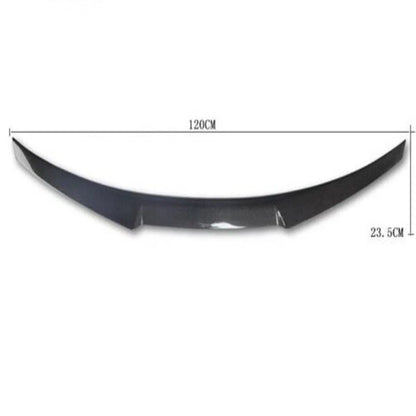 M4 Style Carbon Fiber Rear Trunk Spoiler for BMW E82 1 Series Coupe (2007-2013)