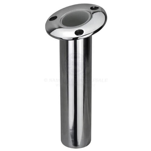 Fishing Rod Holder 15° Round Head Flush Mount Heavy Duty S/S for Relaxn