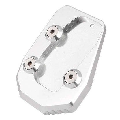 Kickstand Side Stand Extension Pad for Yamaha MT09 (2013-2016) Silver