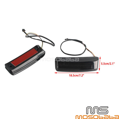 Smoke LED Saddlebag Brake Turn Tail Signal Lights for Harley Road Glide (24)