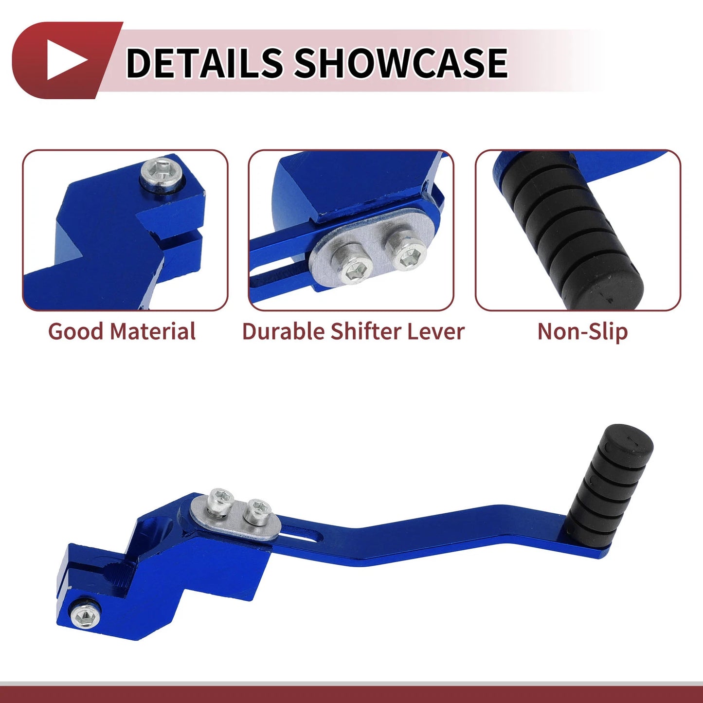 Blue Folding Motorcycle Gear Shifter Lever for Honda CRF250 (2004-2023)