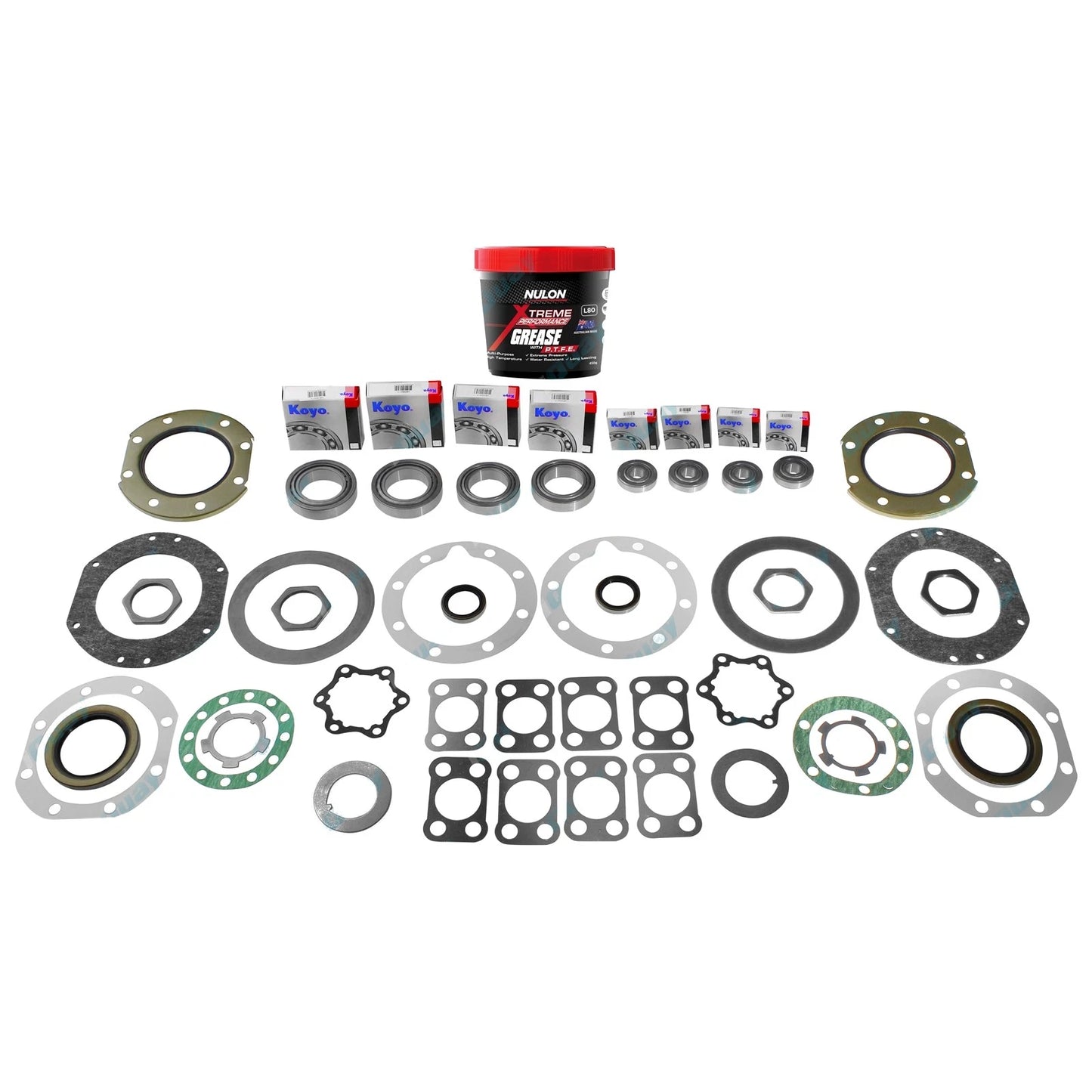 Swivel Hub & Wheel Bearing Kit for Toyota BJ40 BJ42 FJ40 FJ45 HJ45 (1979-1984)