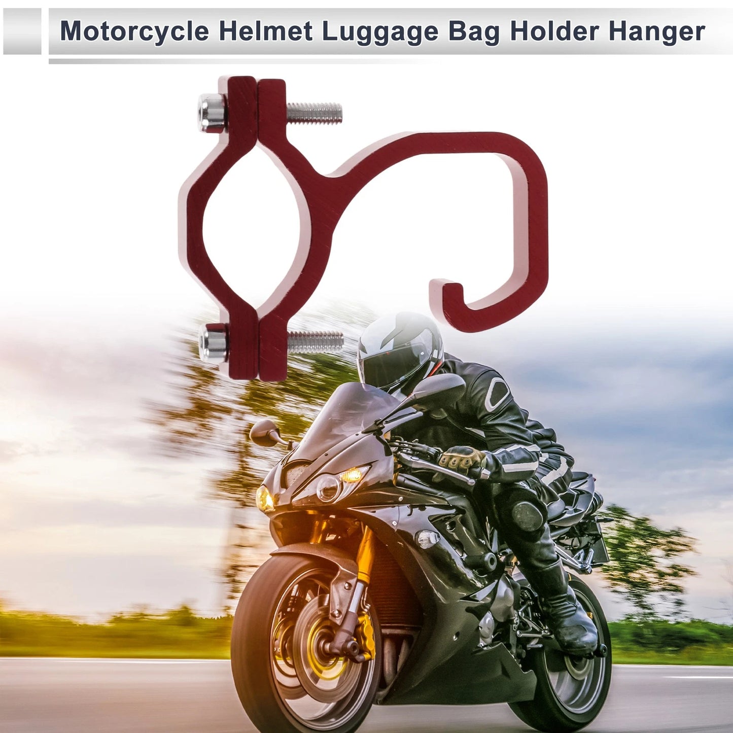Hanging Hook 1 Set Red Hexagon Wrench Gasket for Arc Motorcycle