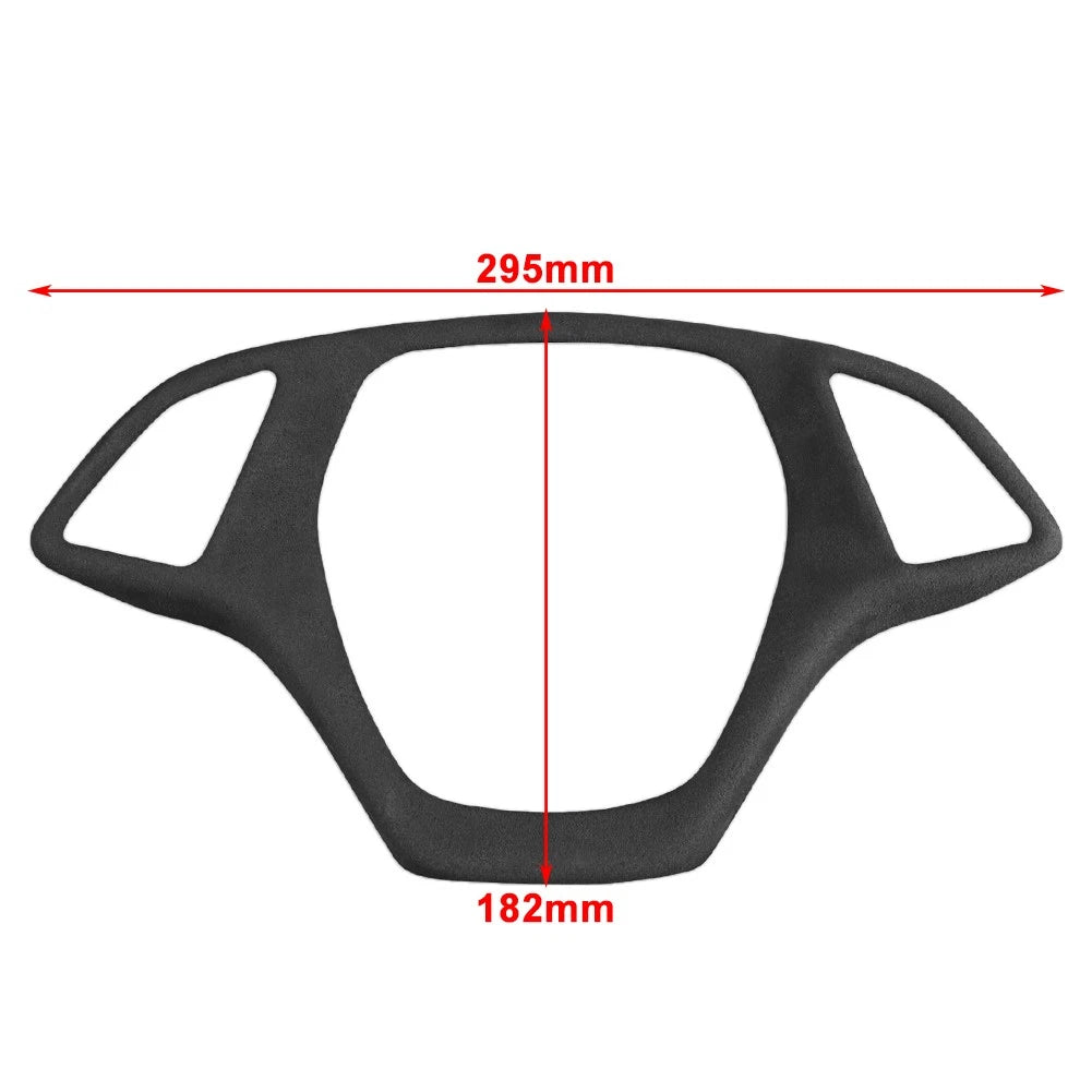 Suede Steering Wheel Cover for Chevrolet Corvette C7 (2014-2019)