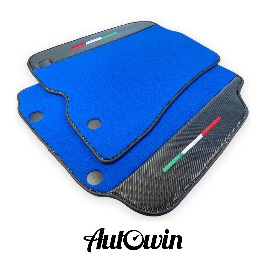Blue Floor Mats for Ferrari 812 Superfast (2017-2023)