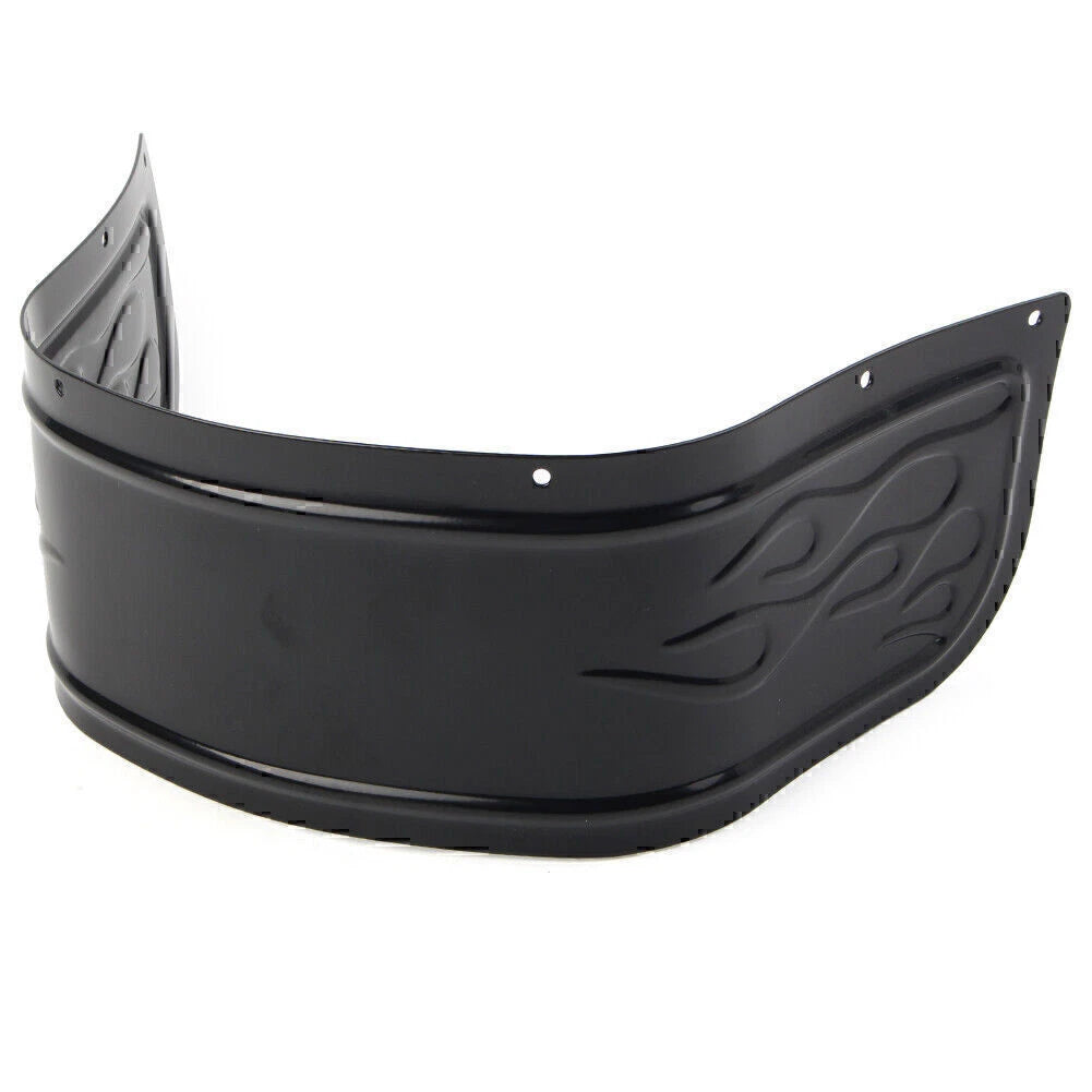 Black Front Fender Trim Skirt for Harley Touring Electra Glide Softail (80-13)