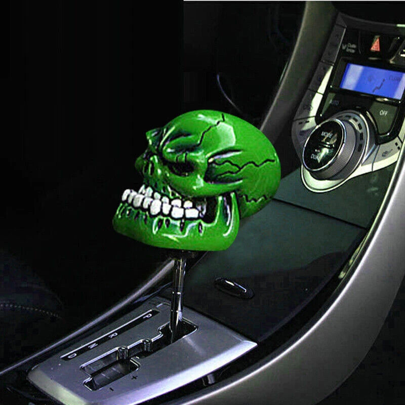 7 Colors Custom Skull Head Manual Shifter Gear Knob for Car & Truck