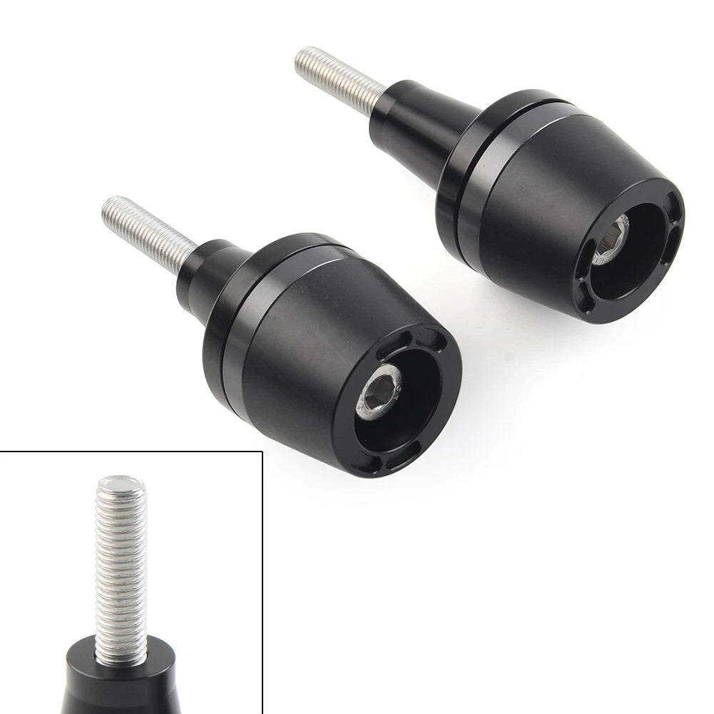 Black Frame Sliders Crash Protectors for Yamaha Suzuki Honda Kawasaki Universal