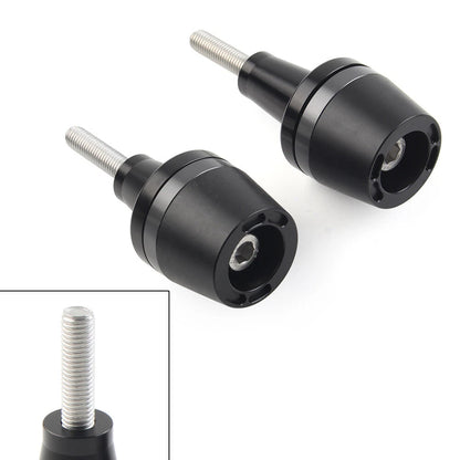 Black Frame Sliders Crash Protectors for Yamaha Suzuki Honda Kawasaki Universal