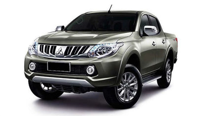 Black Door Handle Bowl Trim for Mitsubishi L200 Triton (2014-2019)