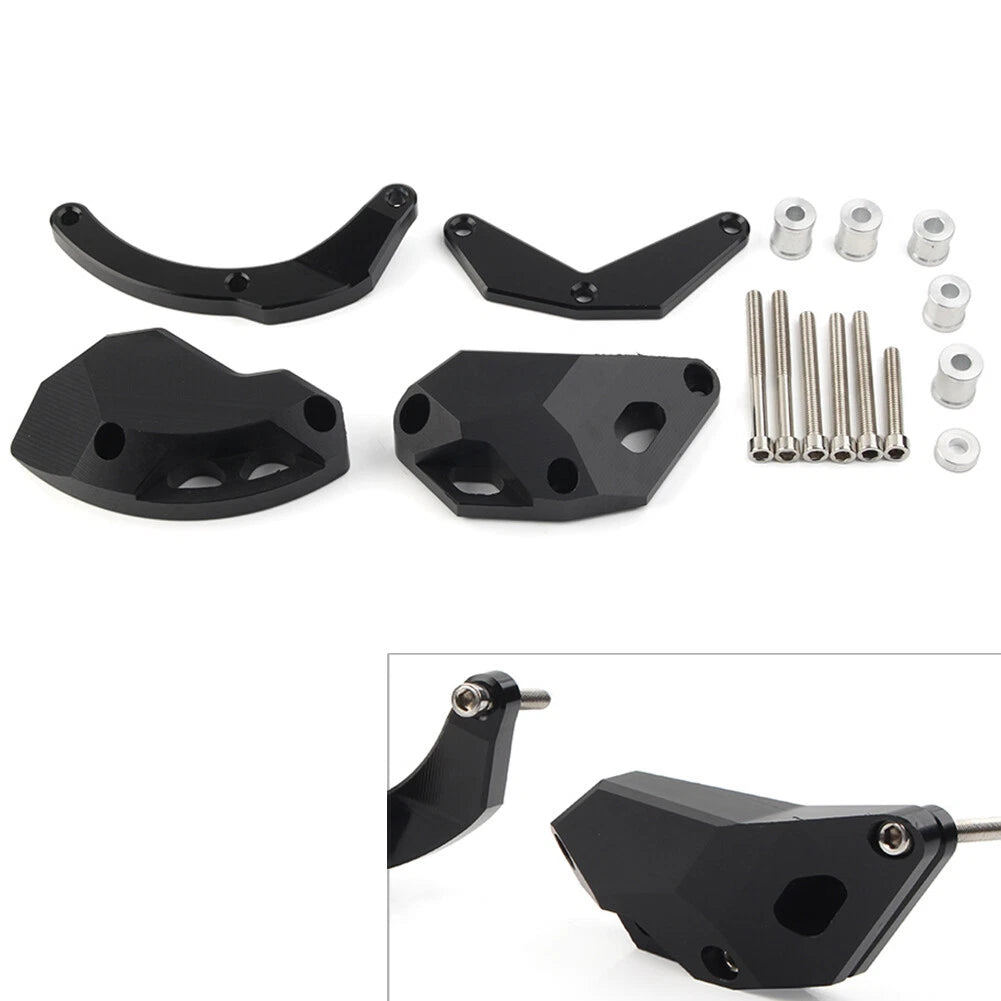 Kawasaki ZX-10R Engine Case Stator Cover Guard Slider Protector Black (2016-2019)