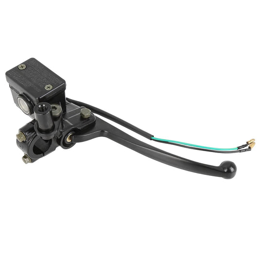 Front / Black Metal / Brake Master Cylinder Pump Lever for Yamaha ZY125