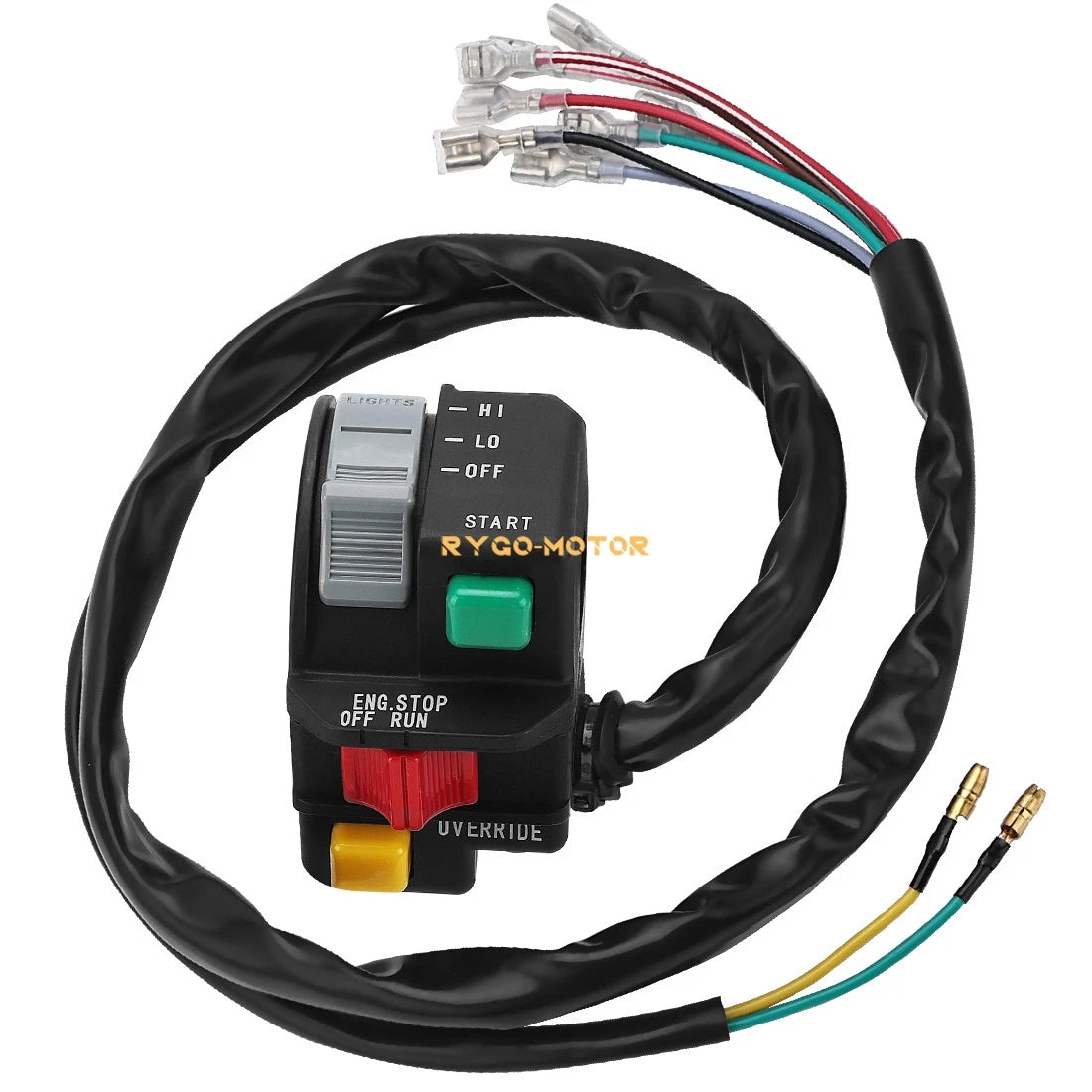 Left Handlebar Start/Stop Switch Headlight for Polaris Scrambler 500 (1997–1998)