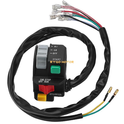 Left Handlebar Start/Stop Switch Headlight for Polaris Scrambler 500 (1997–1998)