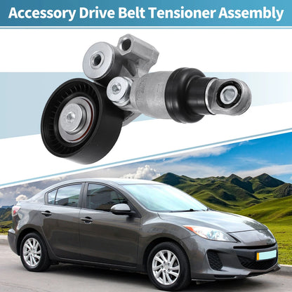 Belt Tensioner Pulley Assembly for Mazda 3 6 CX-3 CX-30 (2004-2023)