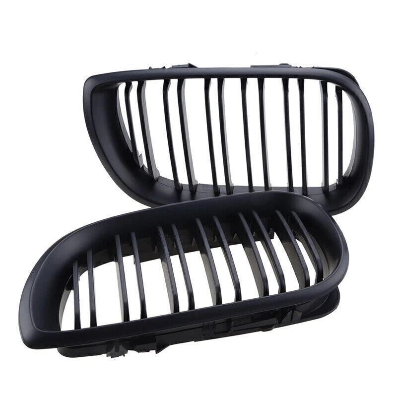 Matte Black Front Kidney Grille for BMW E46 3 Series 325Ci 330Ci 328 (2001-2006)
