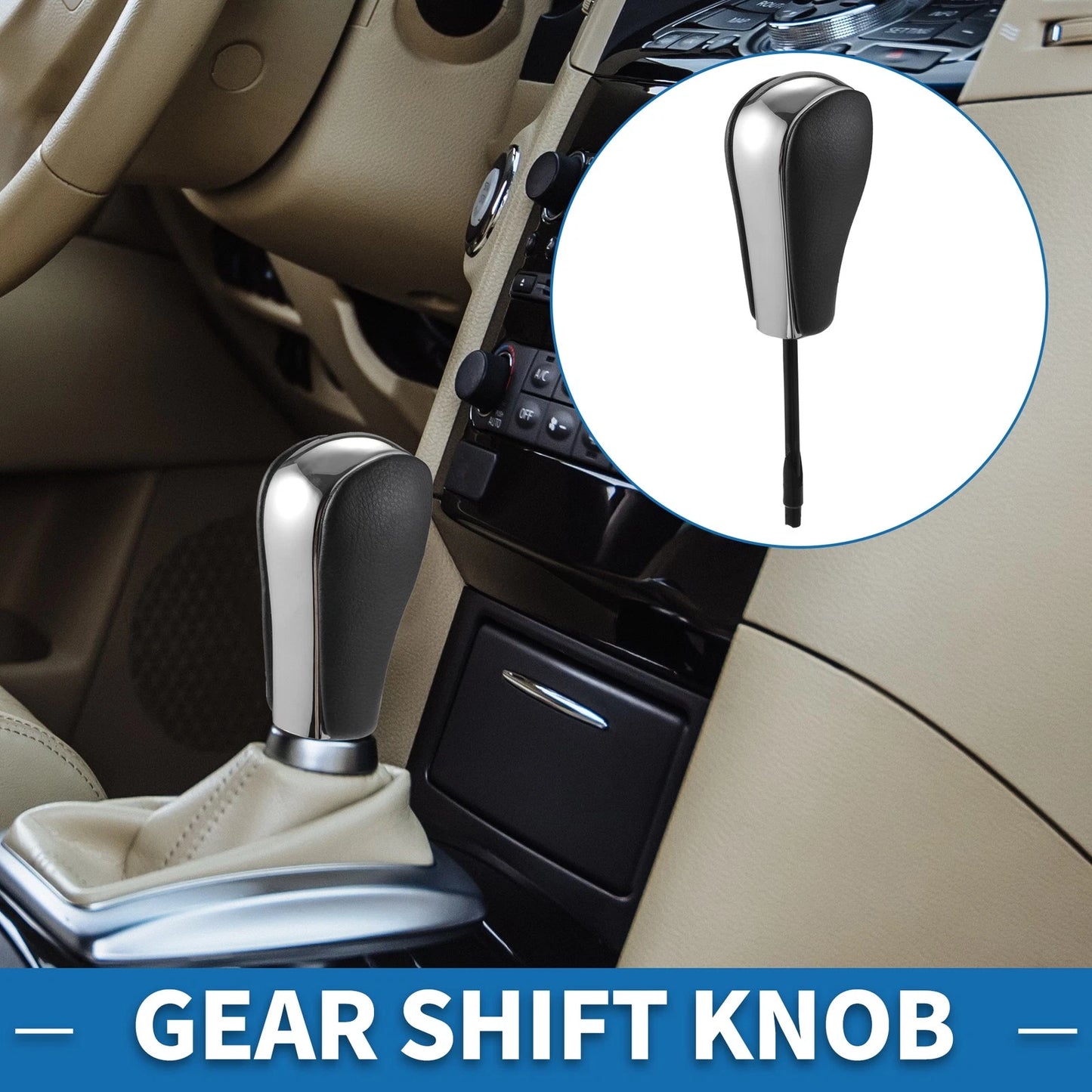 Automatic Gear Shifter Knob for BMW 3 Series E36 (1997-1998) - Plastic Leather