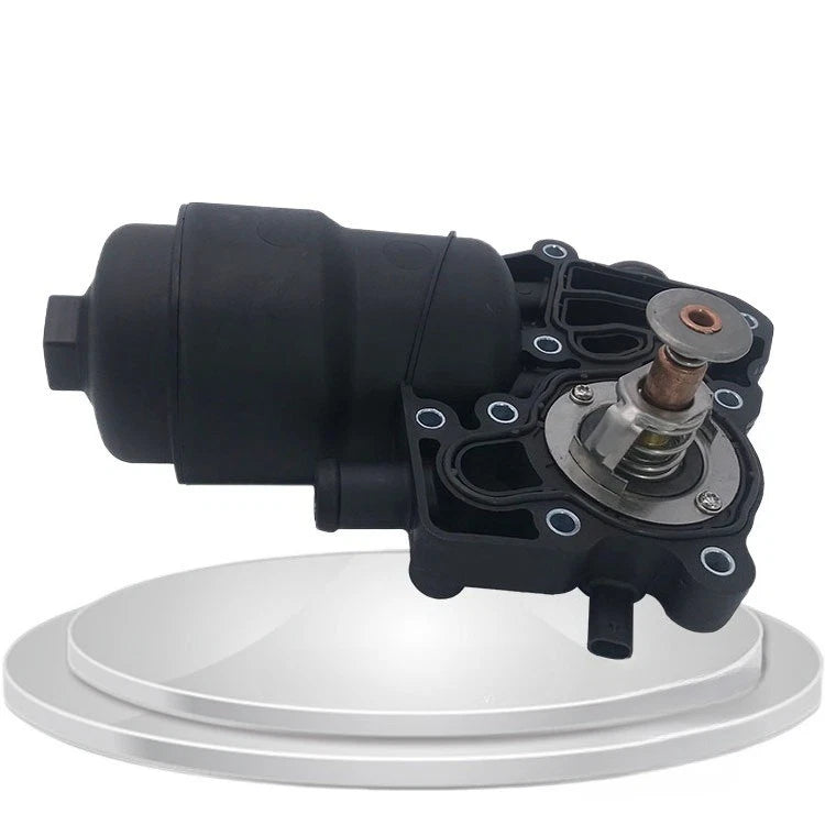 Aluminum Oil Filter Housing Assembly for Audi A4 A6 Q5 Q7 (2009–2015)