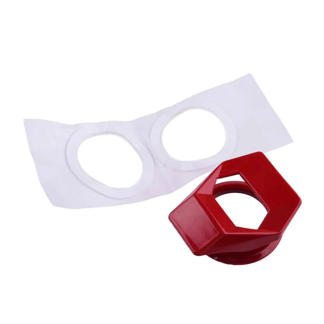 Red Push Button Cover for Universal Car Engine Start Stop Decor