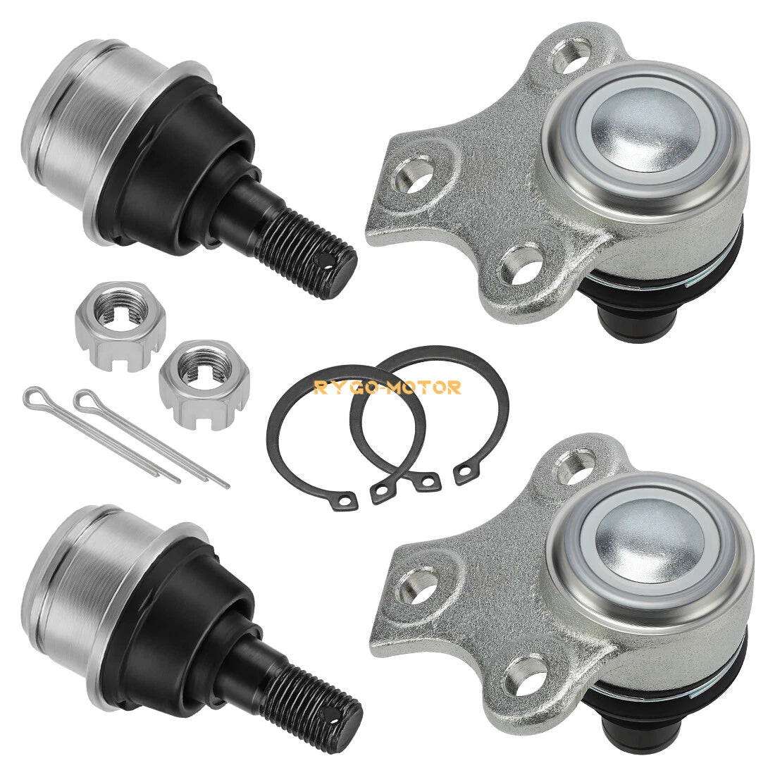 4X Front Upper & Lower Ball Joints for Can-Am Outlander 650/800/650/800/800R