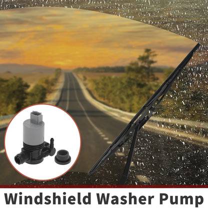 Windshield Washer Pump & Grommet for Mazda, Toyota
