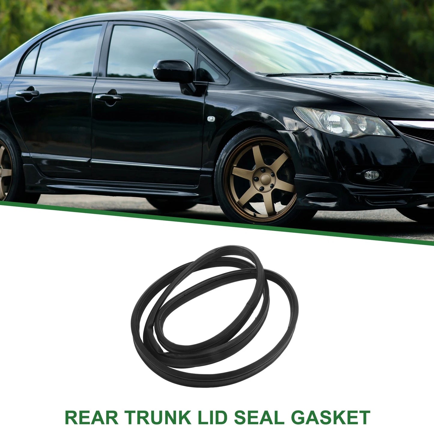 Rear Trunk Weatherstrip Seal for Honda Civic (2012-2015)