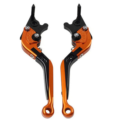 Orange Extendable Brake Clutch Levers for BMW F900R F900XR F750GS F850GS (2019-2023)