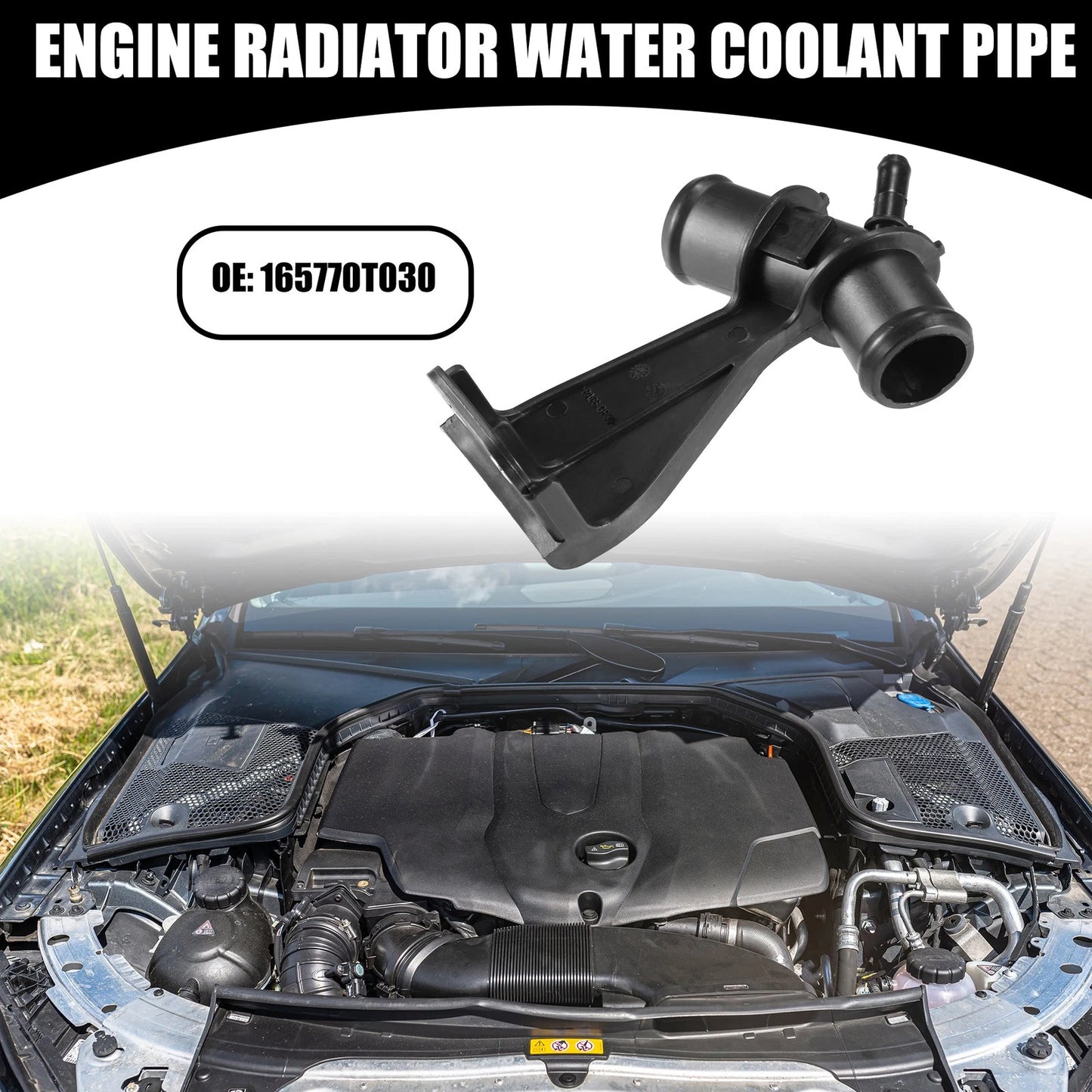Radiator Water Outlet Coolant Pipe for Toyota Corolla (2003-2008)
