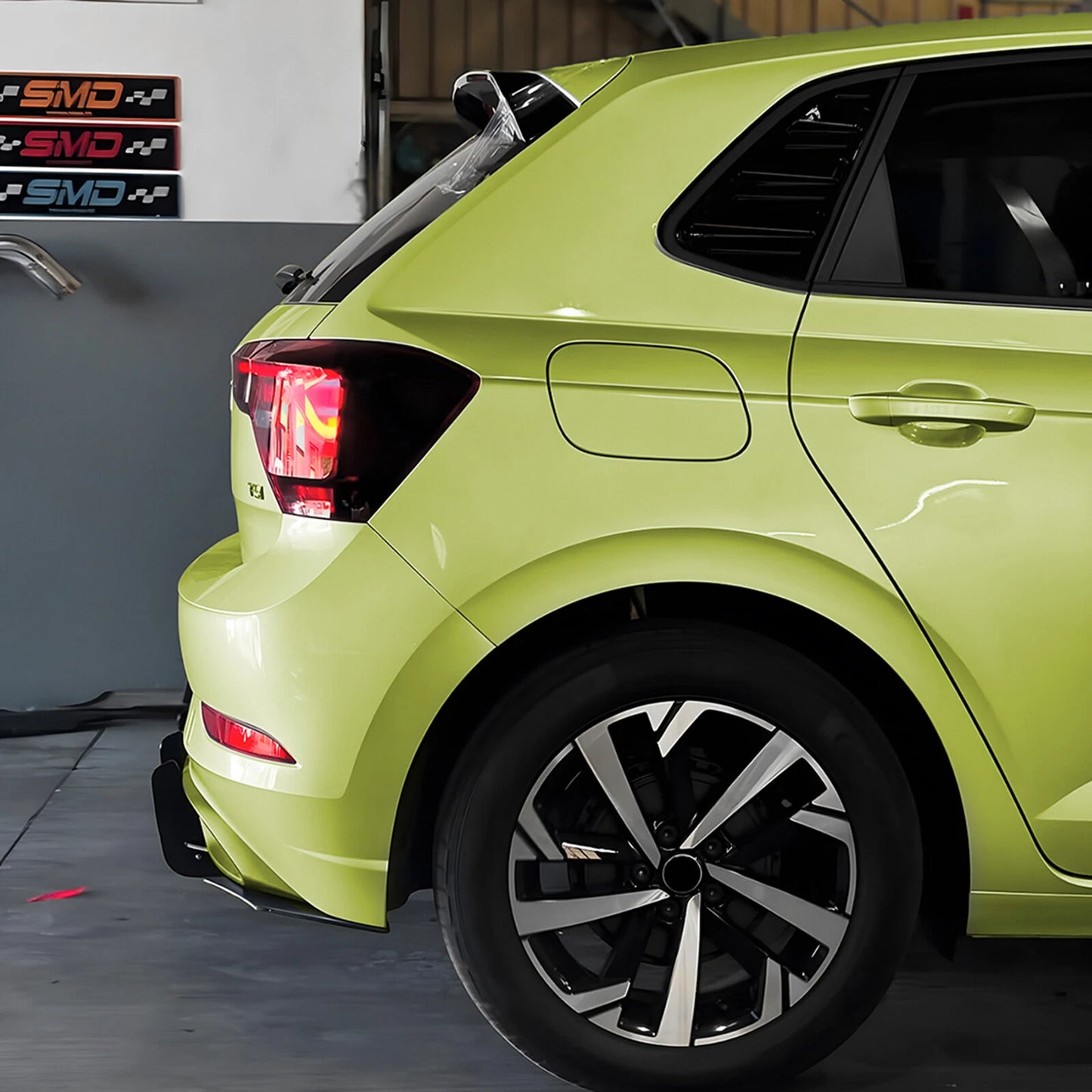 Shark Fin Diffuser Lip Cover for VW Polo MK6.5 (2022-2024)