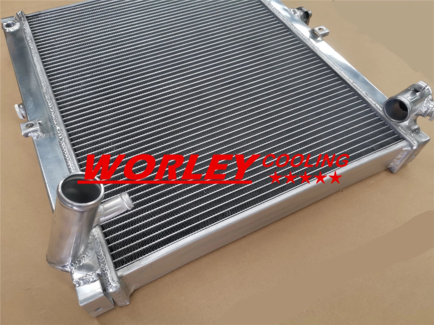 44mm Aluminum Radiator & Fan for Mazda RX7 FC S4 13B-DEI (1986-1988)