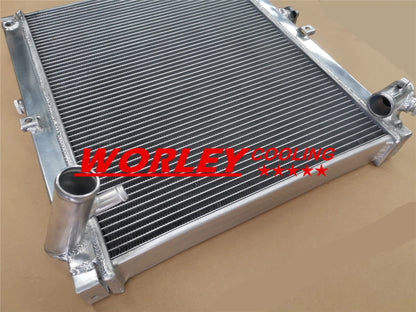 44mm Aluminum Radiator & Fan for Mazda RX7 FC S4 13B-DEI (1986-1988)
