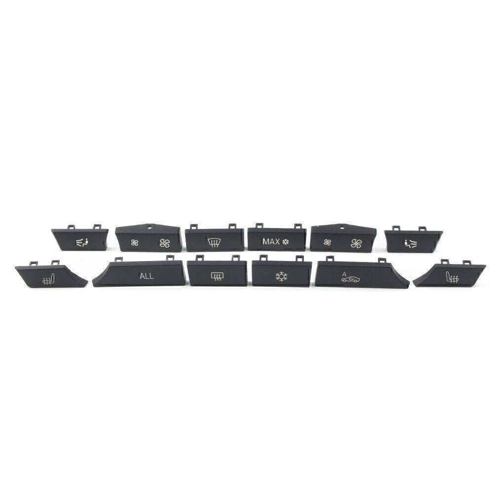 12 Button Key Caps for BMW 5 6 7 Series F01 F12 (2008-2017)