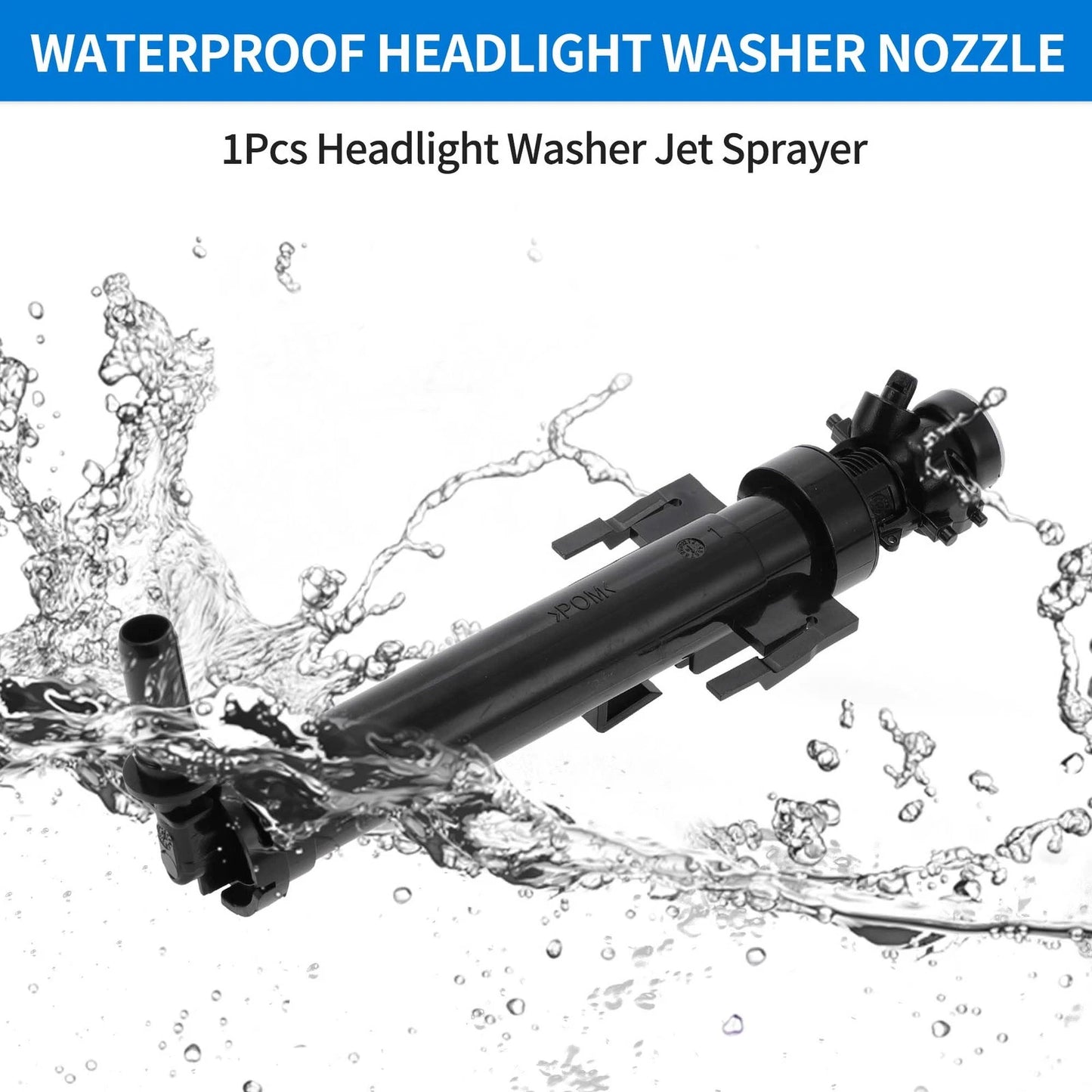 Front Passenger Side Headlight Washer Nozzle for BMW 328i 435i M4 (2012-2019)