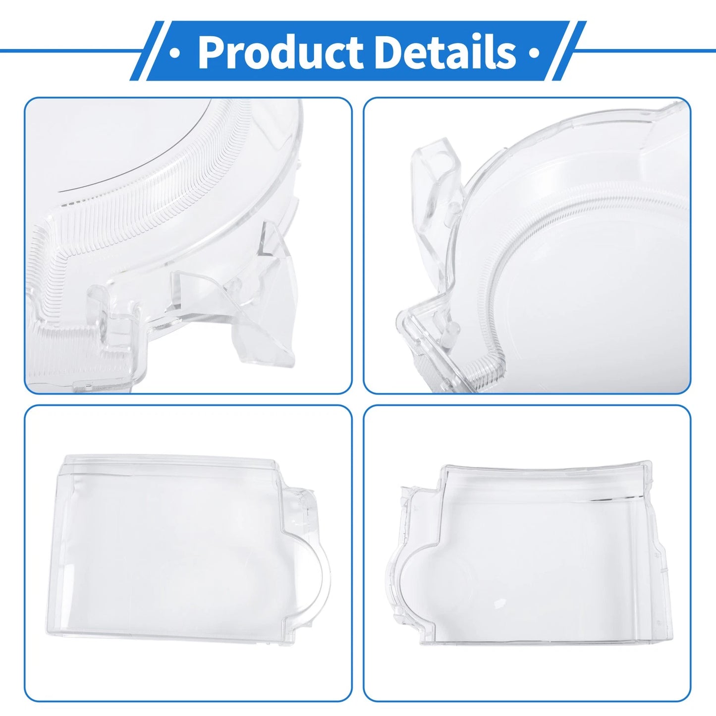 Front Right Headlight Lens Cover for Land Rover LR3 (2005-2009)